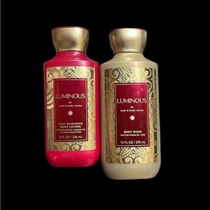 Bath & Body Works Luminous Shower Gel & Lotion Full Set 2